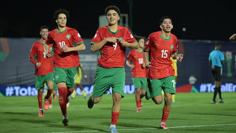 المنتخب المغربي يقصي جنوب أفريقيا (3-1) ويحجز بطاقة العبور إلى نصف نهائي "كان تحت 17 سنة"