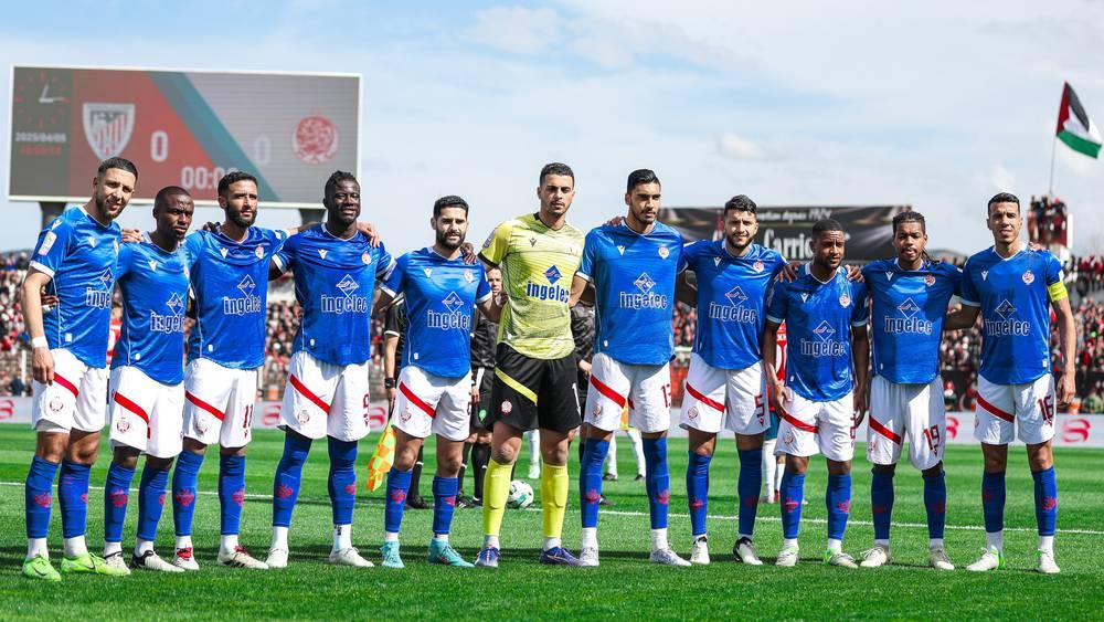 قائمة الوداد الرياضي أمام أولمبيك آسفي.. عودة الديراني وحضور اليافع ياسين بناني