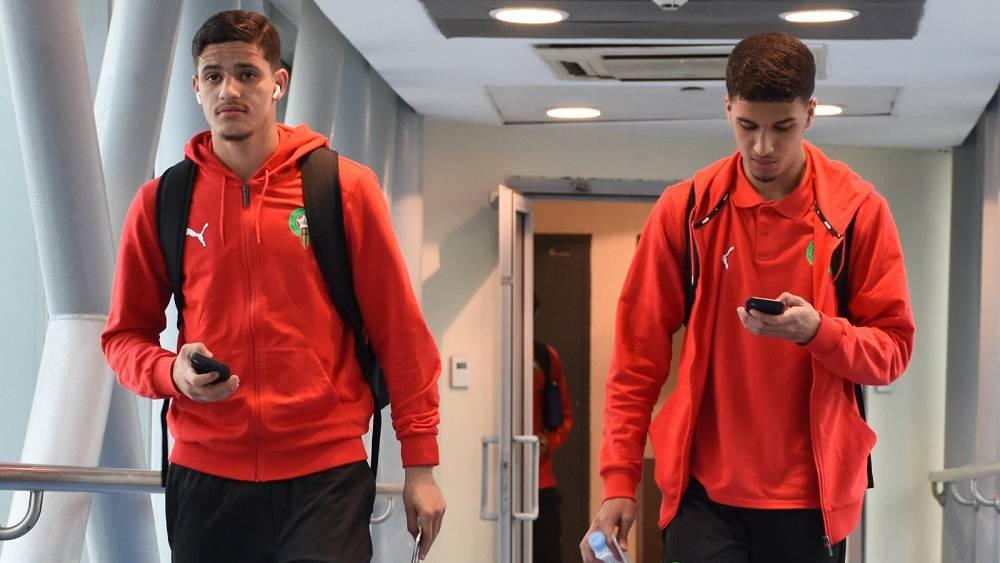 المنتخب المغربي تحت 20 سنة يصل إلى القاهرة تمهيدا للمشاركة في كأس أفريقيا