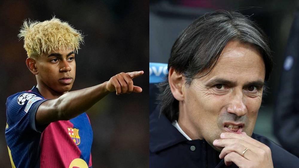 إنزاغي: "علينا منع لامين يامال من استلام الكرة ولكن ذلك مستحيل"