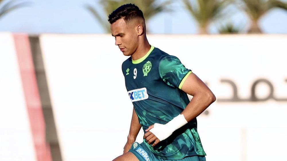 رحيمي: "سعيد جدا بأول هاتريك لي مع فريقي الرجاء والحمد لله توجت بلقب هداف البطولة بدون ركلات الجزاء"