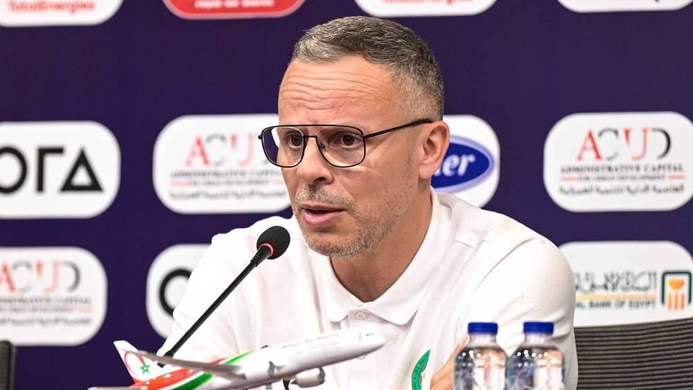 وهبي: "المباراة ضد مصر ستكون صعبة لكن اللاعبون يرغبون في كتابة تاريخهم والظفر بكأس أفريقيا"