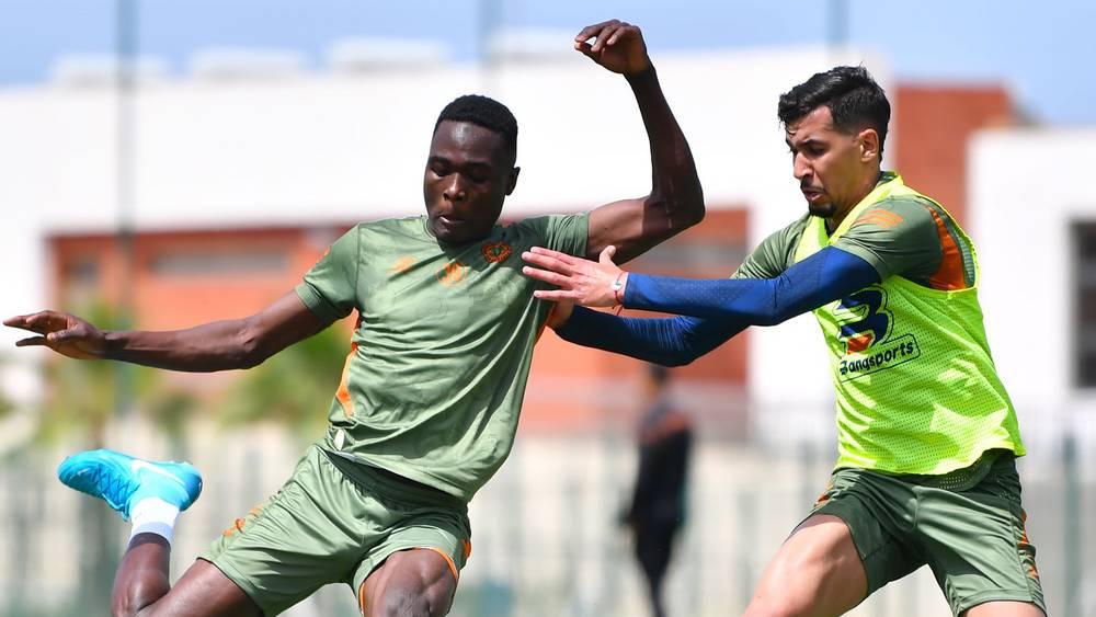 نهضة بركان يواصل تحضيراته بإجراء حصة تدريبية جديدة استعدادا لمواجهة سيمبا التنزاني