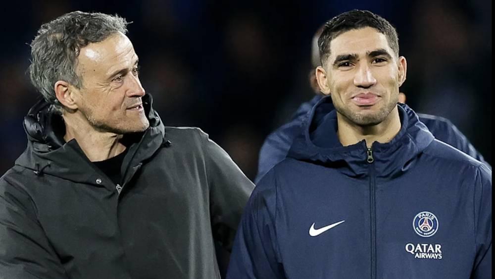 حكيمي عن إنريكي: "إنه قريب من اللاعبين ويملك حِسّا إنسانيا عاليا.. نجده معنا في الأوقات الجيدة كما الصّعبة"