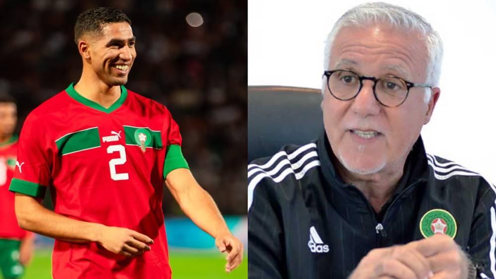 "منحتُ حكيمي 30 دقيقة للتفكير".. لارغيت يكشف كواليس اختيار حكيمي تمثيل المغرب عِوض إسبانيا