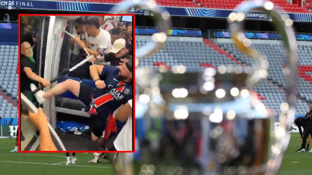 أعمال شغب قبل نهائي دوري الأبطال.. حدوث اشتباكات بين جماهير الإنتر وباريس سان جيرمان!