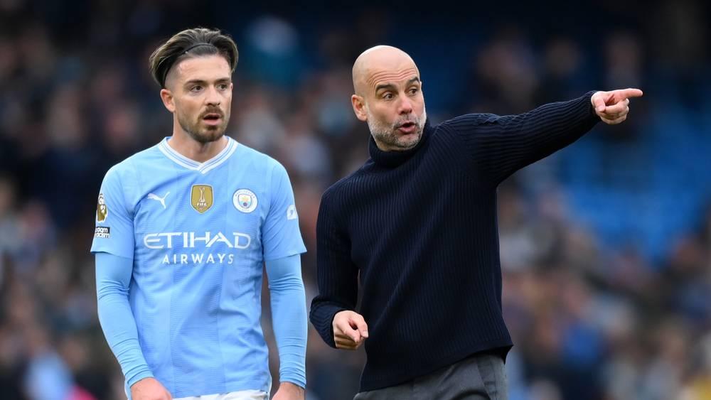 غوارديولا يستبعد غريليش من قائمة مانشستر سيتي في كأس العالم للأندية