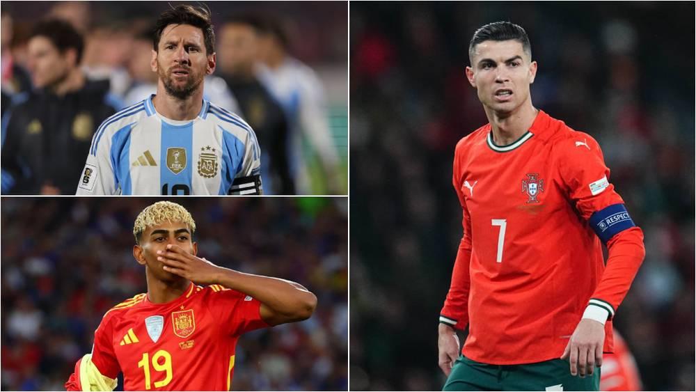 رونالدو: "ميسي كان دائما يعاملني باحترام ولا تضغطوا على يامال"