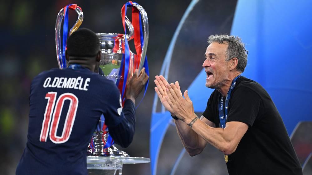 إنريكي: "لا زلت مؤمنا بأن ديمبيلي يستحق الكرة الذهبية"