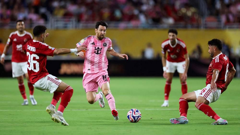 ماسكيرانو (مدرب إنتر ميامي): "لم نستطع الوصول إلى ميسي ضد الأهلي"