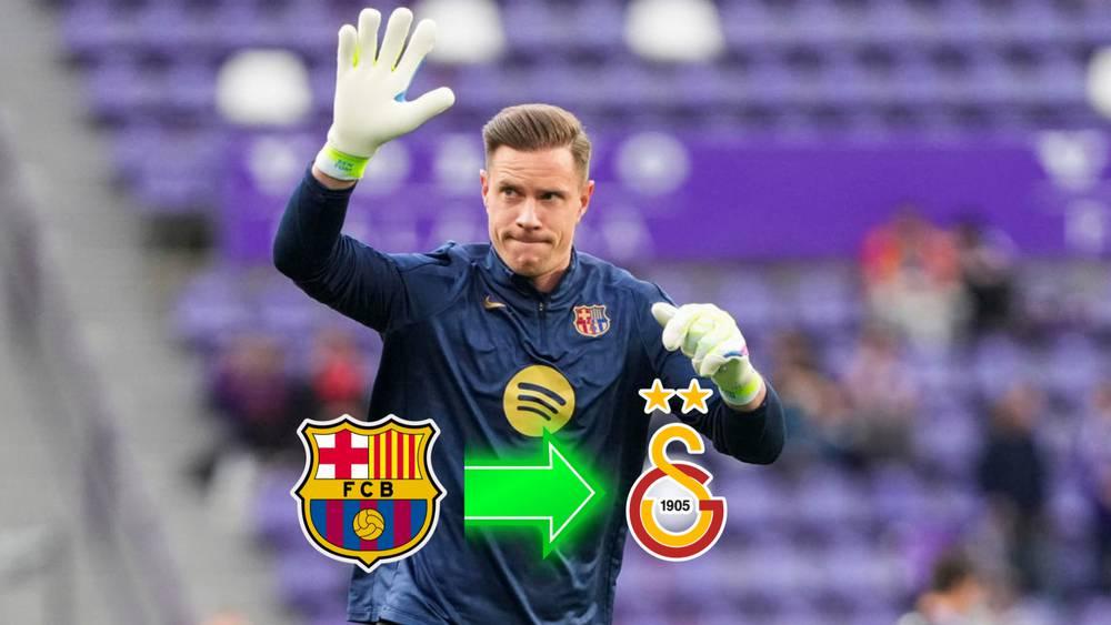 غلطة سراي يقدم عرضا لإخراج تير شتيغن من برشلونة