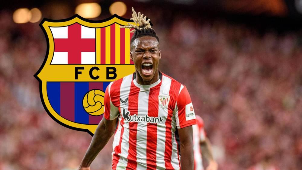 برشلونة يتوصل إلى اتفاق مع نيكو ويليامز ويبدأ التفاوض مع أتلتيك بلباو