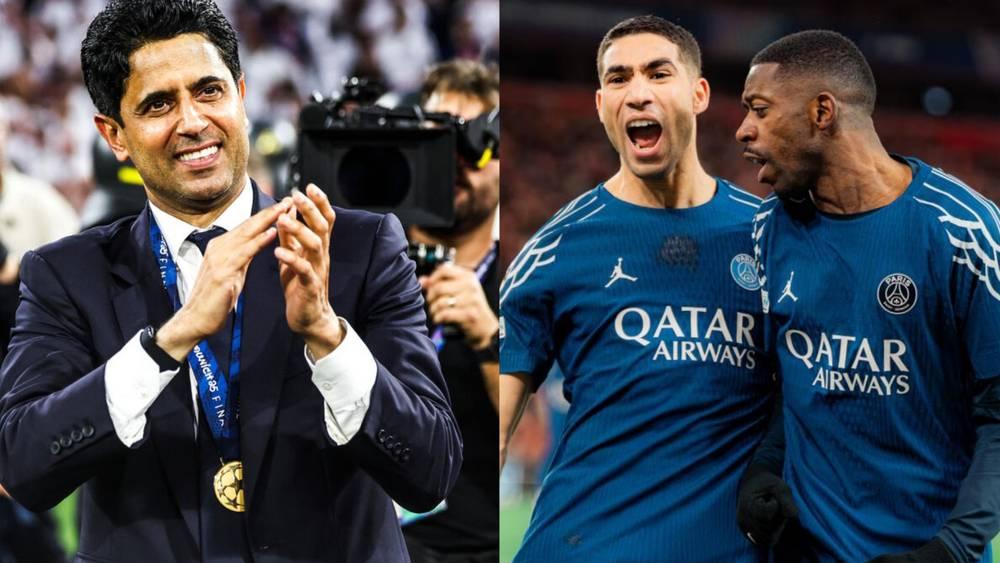 الخليفي يتجاهل حكيمي ويؤكد: "إذا لم يفز ديمبيلي بالكرة الذهبية فهناك مشكلة"