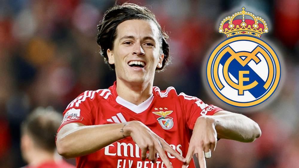 اتفاق شفهي بين ريال مدريد وبنفيكا على ضم كاريراس مقابل 50 مليون يورو