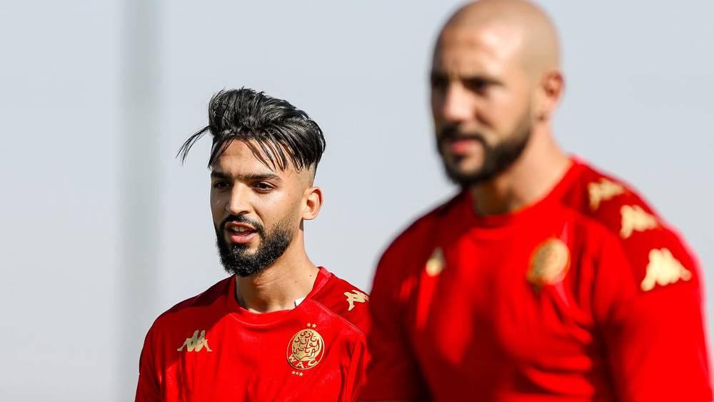 أونزو يعود لتداريب الوداد بعد غياب طويل بسبب الإصابة