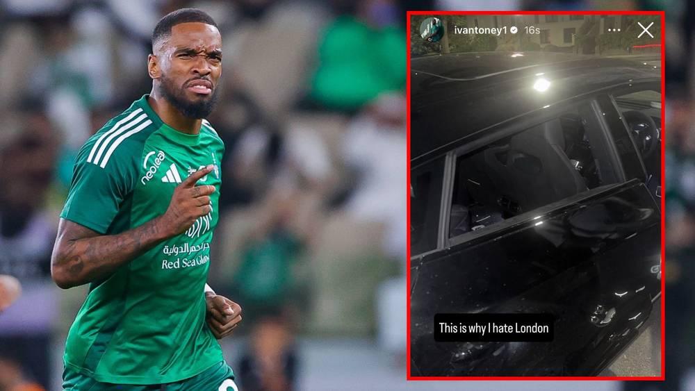 "لهذا السبب أكره لندن".. إيفان توني يعبّر عن غضبه بعد تعرض سيارته للتّحطيم بدافع السرقة!
