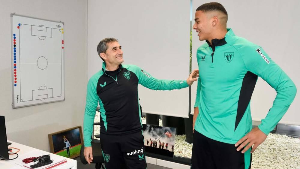 مدرب أتلتيك بلباو: "سنادي سيحظى بالمزيد من الوقت للعب ونتوقع أن يتحسن أداؤه"