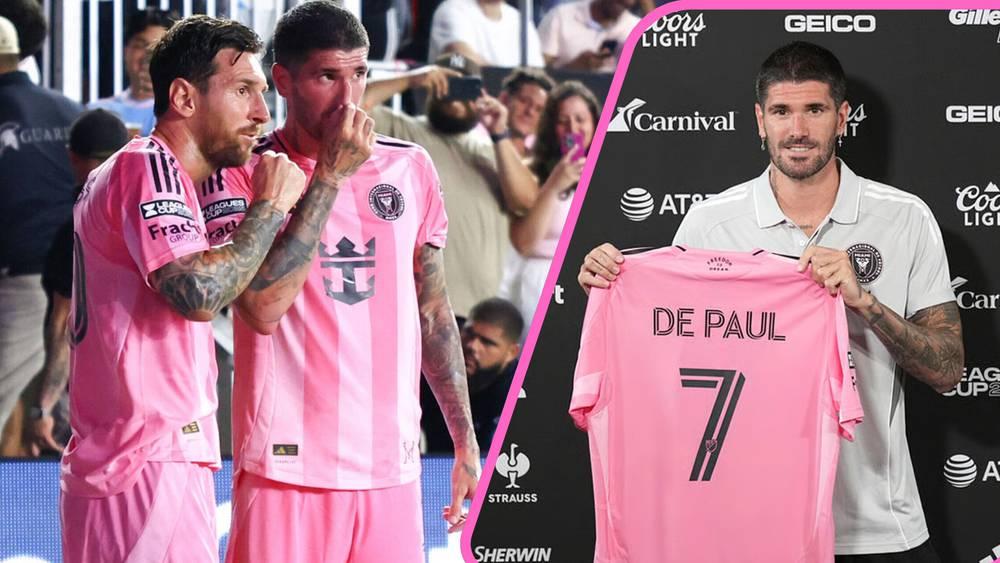 دي بول: "قررت الانتقال إلى إنتر ميامي بسبب وجود ميسي"