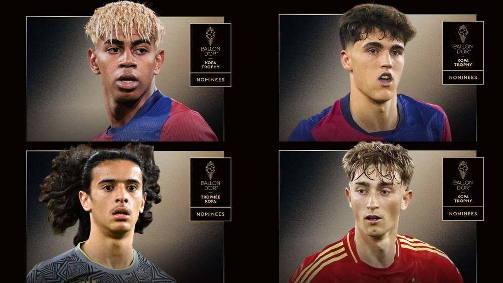 المغربي الأصل أيوب بوعدي مرشح لجائزة "كوبا" إلى جانب يامال و8 لاعبين آخرين