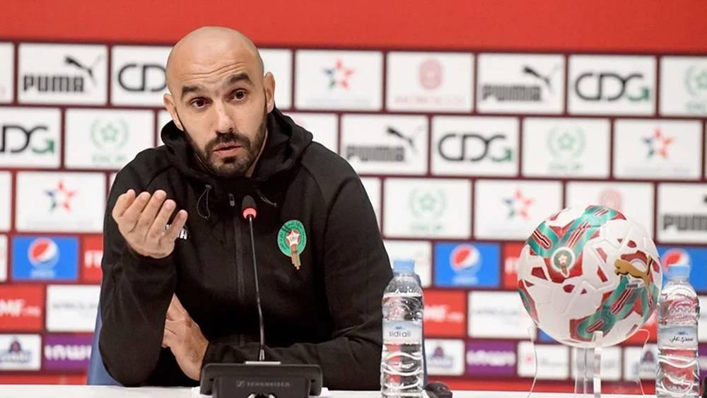 الركراكي: "سنبحث عن المركز المناسب للعيناوي والباب مفتوح أمام اللاعبين المتألقين في الشان"