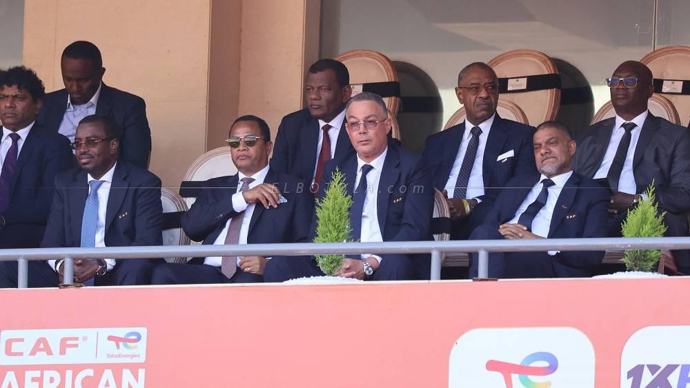فوزي لقجع حاضر في ملعب "كاساراني" لمساندة المنتخب المغربي أمام مدغشقر في نهائي "الشان"