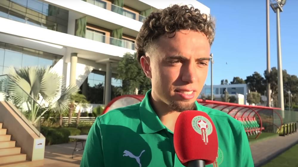 العيناوي: "أرغب في تقديم كل شيء للمنتخب المغربي وإثبات ما يمكنني فعله للمدرب"