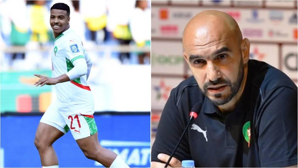 الركراكي: "عندما تمنح القميص لإيغامان فإنه يجيبك.. يملك الموهبة ولديه مستقبل كبير مع المنتخب وفريقه"