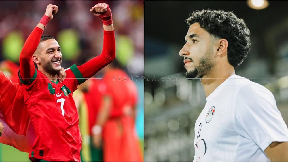 المصري مرموش يختار حكيم زياش كأفضل لاعب مغربي عبر التاريخ