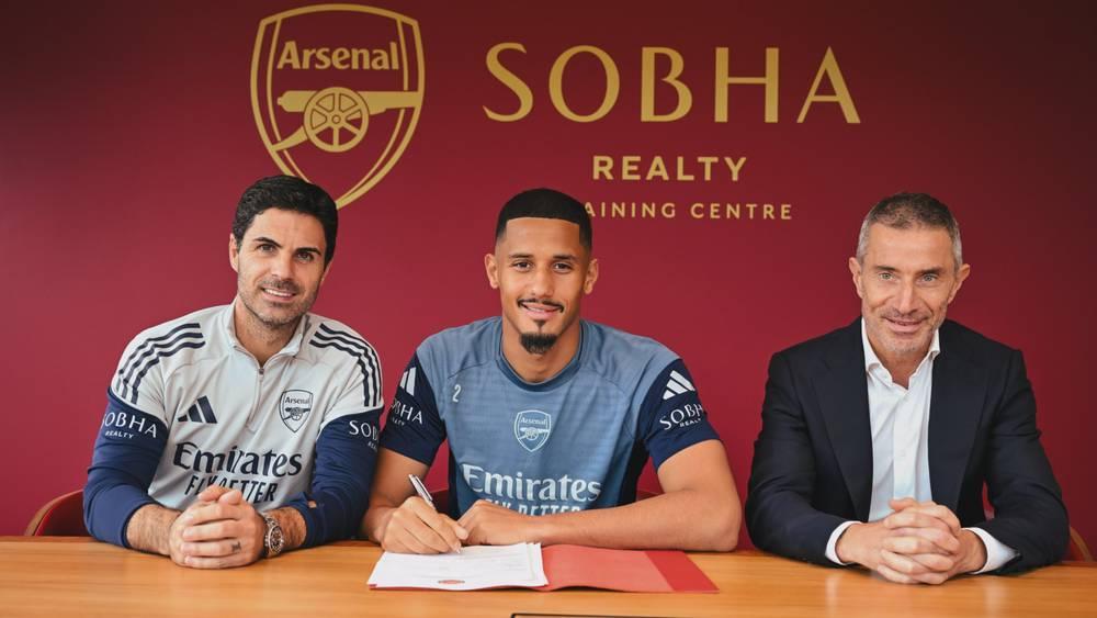 Officiel : Arsenal prolonge William Saliba jusqu'en 2030