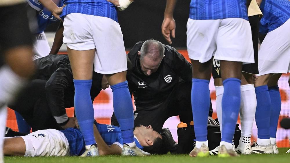 الواحدي يغادر الملعب "مصابا" في مباراة جينك وفيرينكفاروس بالدوري الأوروبي