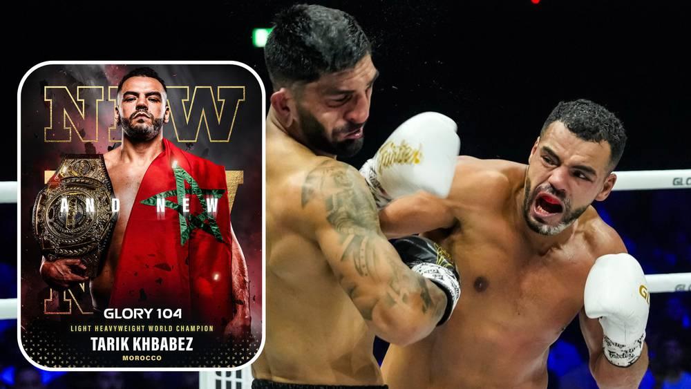 "غلوري" / المغربي طارق خبابز يستعيد لقب بطل العالم في "الكيك بوكسينغ" لوزن "الخفيف الثقيل"