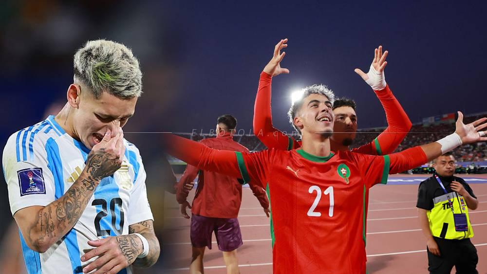 المنتخب المغربي ينهي 42 سنة من الصمود للأرجنتينيين ويصبح أول منتخب يسقط "التانغو" في نهائي مونديال الشباب