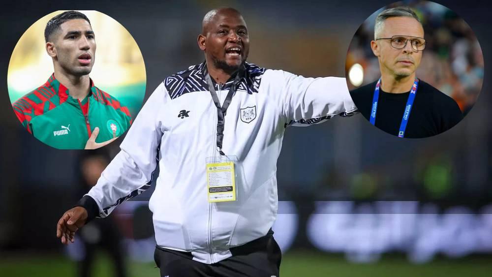 Le sélectionneur du Botswana : « Wahbi est le meilleur entraîneur d'Afrique et Hakimi une star mondiale »