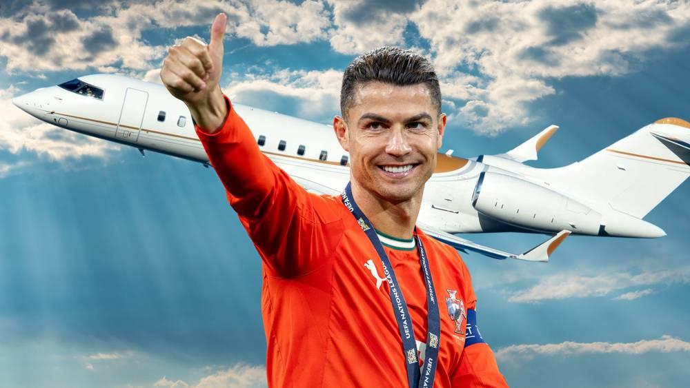 Cristiano Ronaldo possède un jet privé d'une valeur de 50 millions d'euros
