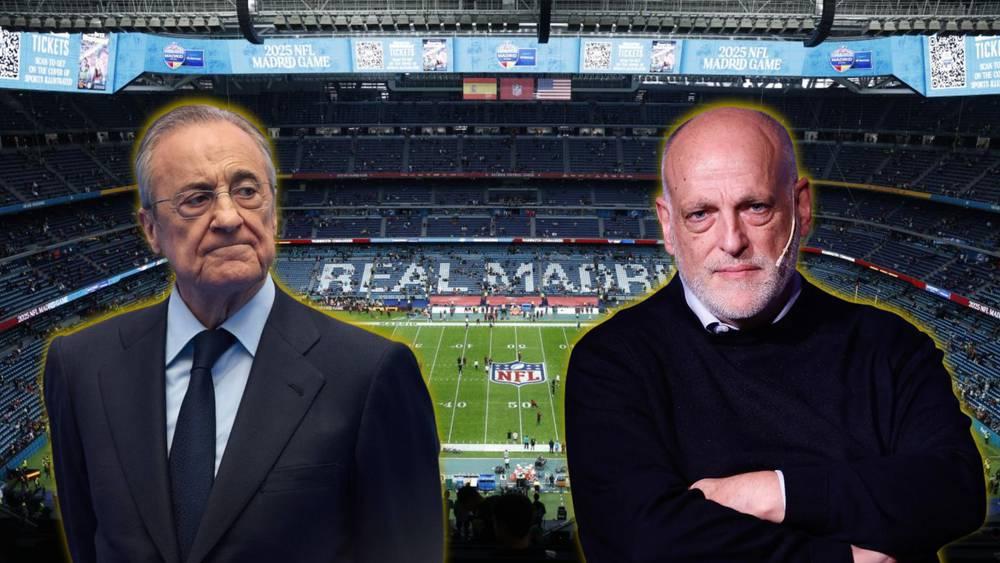 Tebas s'en prend au Real Madrid après l'accueil d'un match de la NFL : « Il ne manquait plus qu'ils se plaignent au Pape pour le match Villarreal-Barcelone à Miami ! »