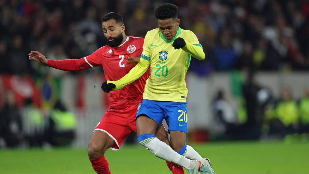 Tunisia National Team Draws Friendly Against Brazil (1-1)