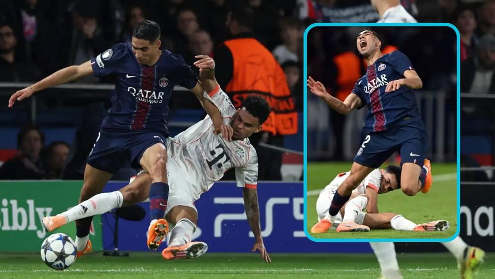 Suspension de Luis Diaz pour 3 matchs après son tacle dangereux sur Achraf Hakimi