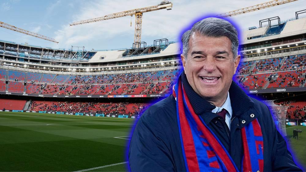 Laporta After Camp Nou Return: "The Stadium Will Hold Over 100,000 Spectators and I Hope It Witnesses Many Barcelona Successes"