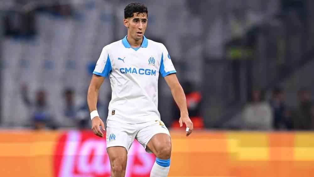Aguerd de retour dans le groupe de l'OM après deux matchs d'absence pour blessure