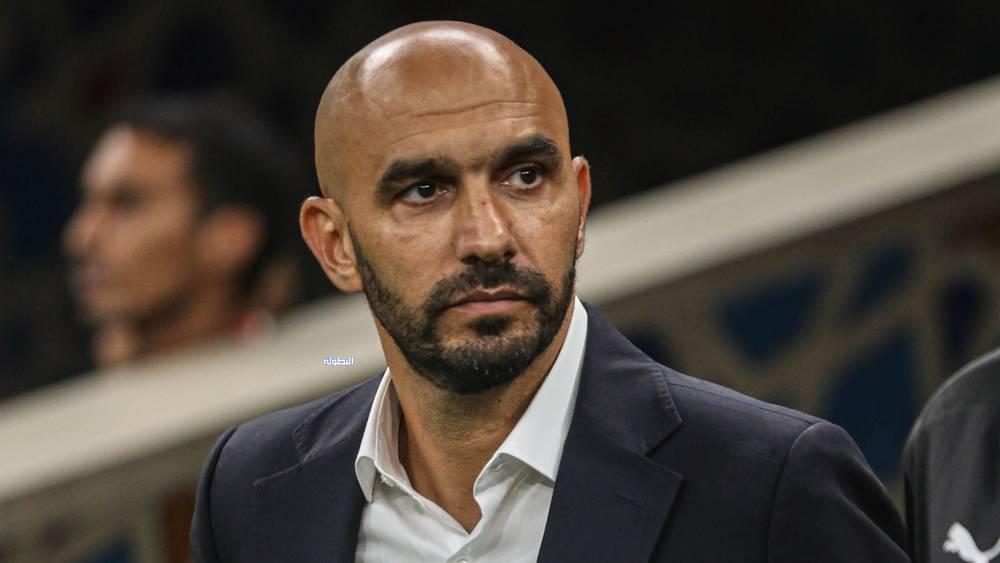 Regragui: "We Will Grow in the Africa Cup of Nations, and I Know Moroccan Fans Will Support Us from the First Whistle"