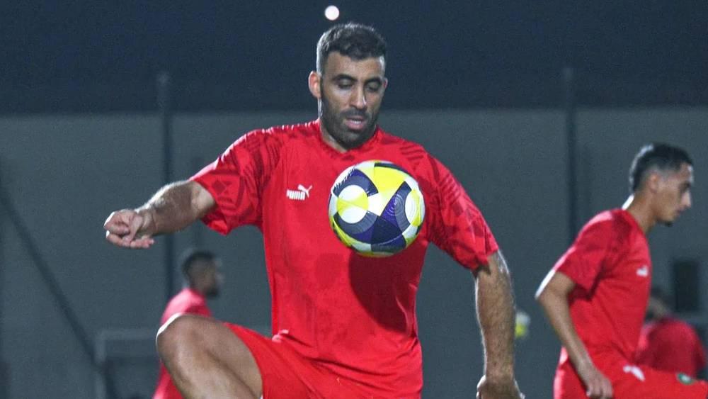 Moroccan National Team Welcomes Back Hamdallah for Arab Cup Semi-Final After Suspension