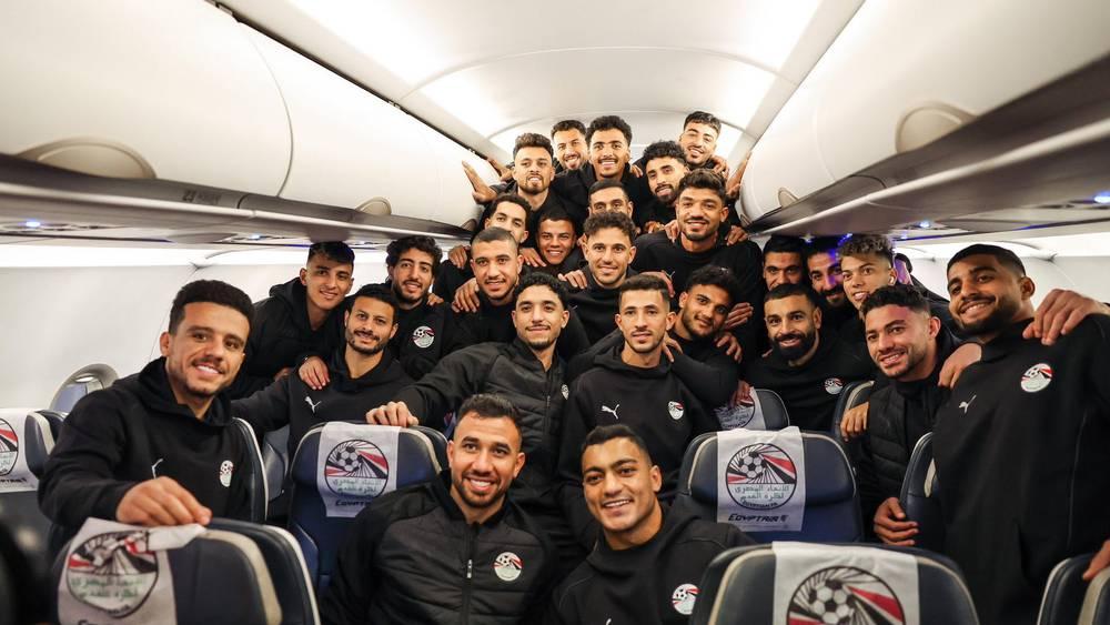 بعثة المنتخب المصري تشد الرحال إلى المغرب استعدادًا لكأس أفريقيا