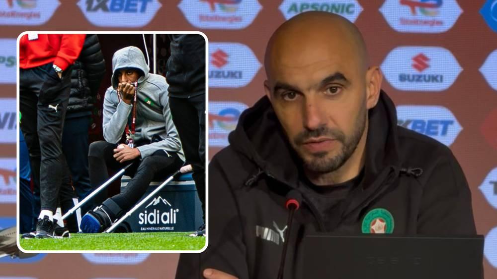 الركراكي: "انتهى مشوار أوناحي في كأس أفريقيا.. انتصارنا اليوم له طعم مرير!"