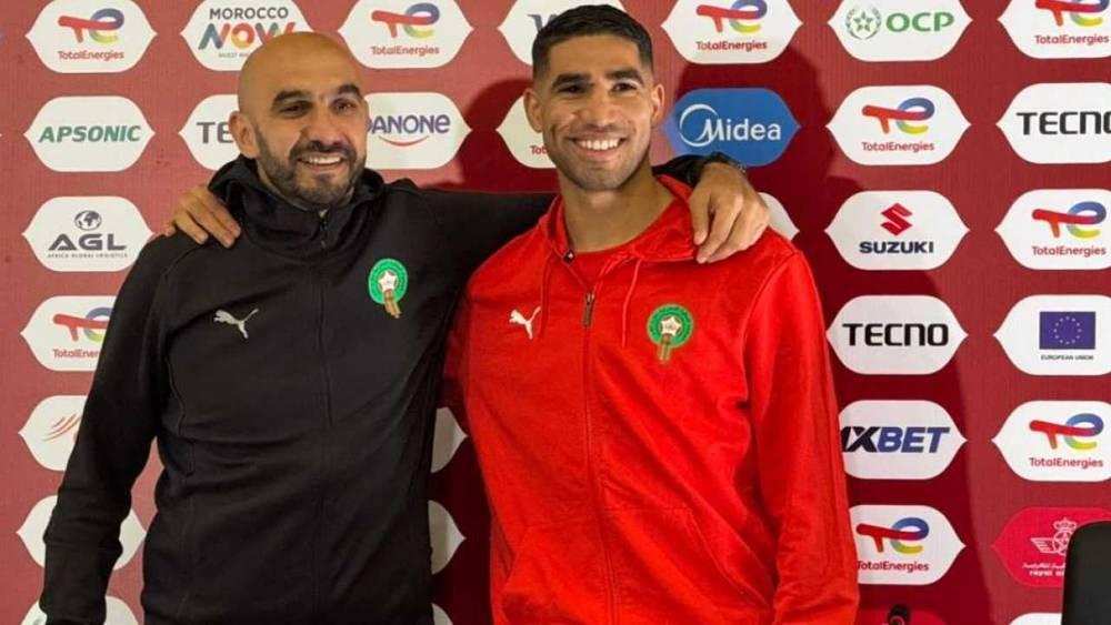 الركراكي: "حكيمي استعاد بعضا من مستواه الطبيعي وما فعله اليوم كان مذهلا"