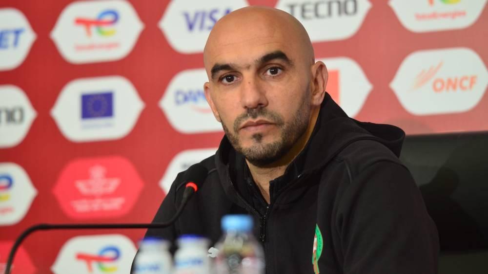 الركراكي: "أنا أحب السنغال لأنه بلد شقيق ومواجهتهم ستكون بمثابة نهائي مثالي للكان"