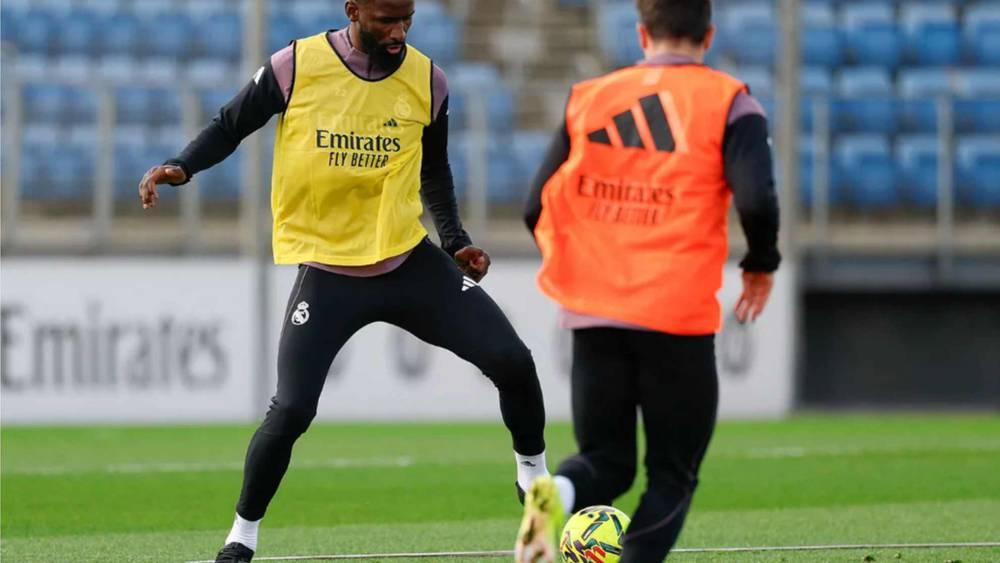 Rüdiger Returns to Real Madrid Training Ahead of Rayo Vallecano Clash