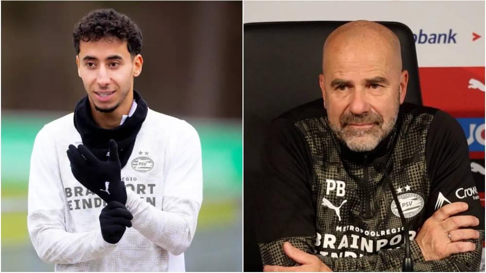 بعد إصابته أمام نيوكاسل.. مدرب آيندهوفن يؤكد جاهزية أنس صلاح الدين ويكشف سبب غيابه أمام البايرن