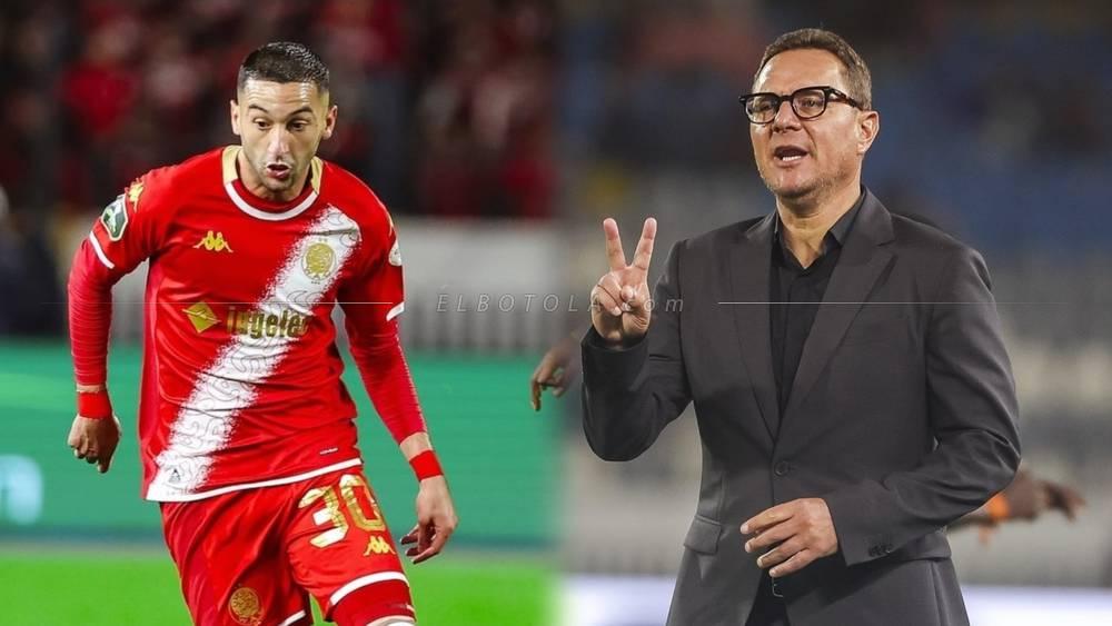 بنهاشم: "قررنا عدم خوض زياش مباراة مينياما لأسباب وقائية"