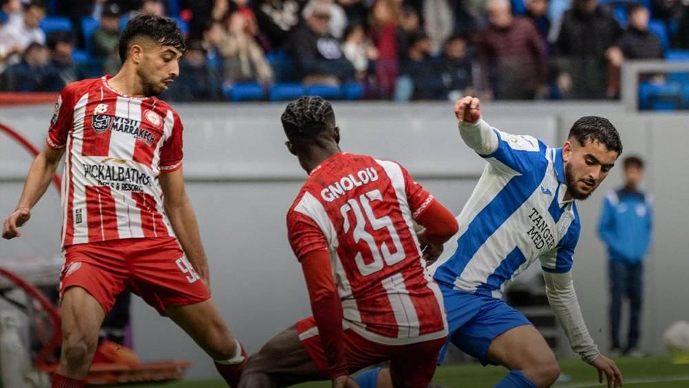 البطولة الاحترافية/ التعادل السلبي يحسم مباراة اتحاد طنجة والكوكب المراكشي