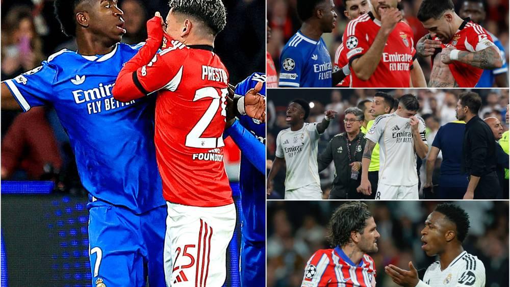 سيميوني يعتذر لفلورنتينو بيريز وفينيسيوس جونيور بعد مشادة